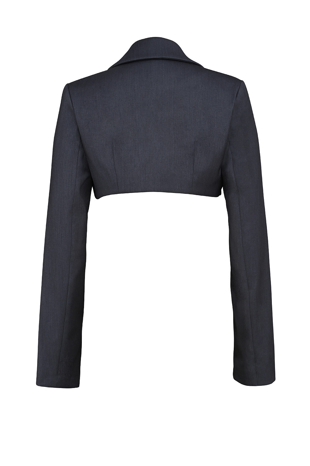Mistress Rocks Dark Grey Cropped Tailored Jacket - SALE — image 12