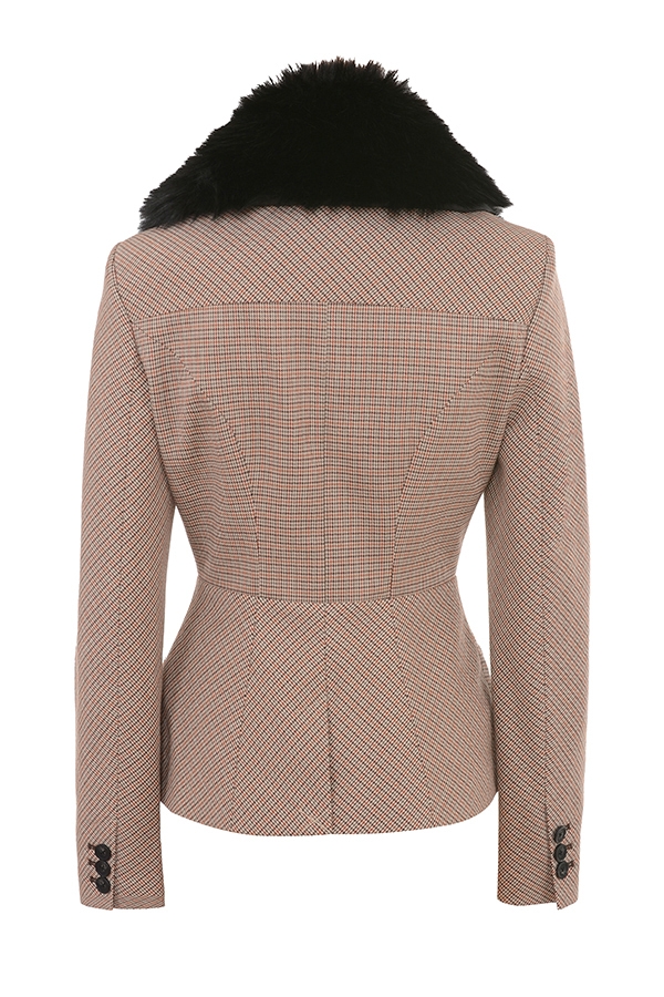 Buckingham  Puppytooth Check Hourglass Jacket — image 14