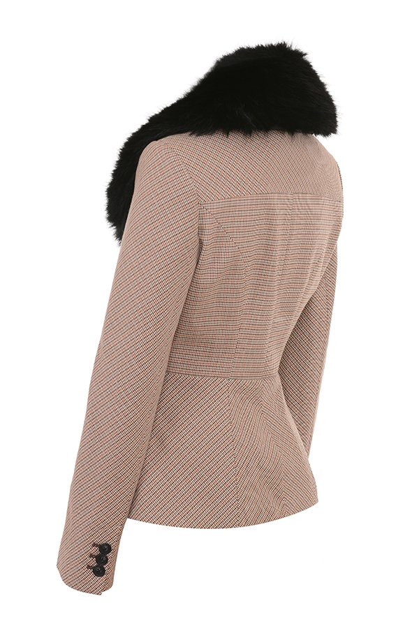 Buckingham  Puppytooth Check Hourglass Jacket — image 13