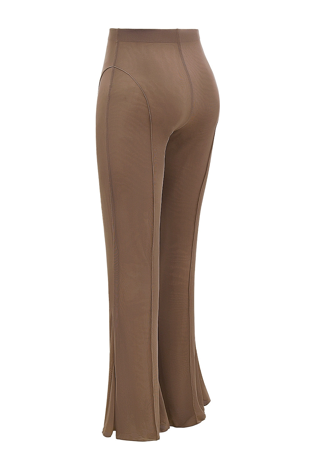 Mistress Rocks Dusty Brown Flared Trousers - SALE — image 10