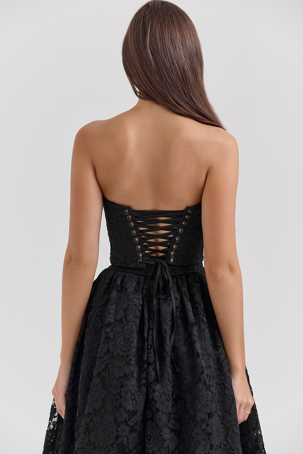 Duchess  Black Lace Corset, Skirt and Bolero — image 8