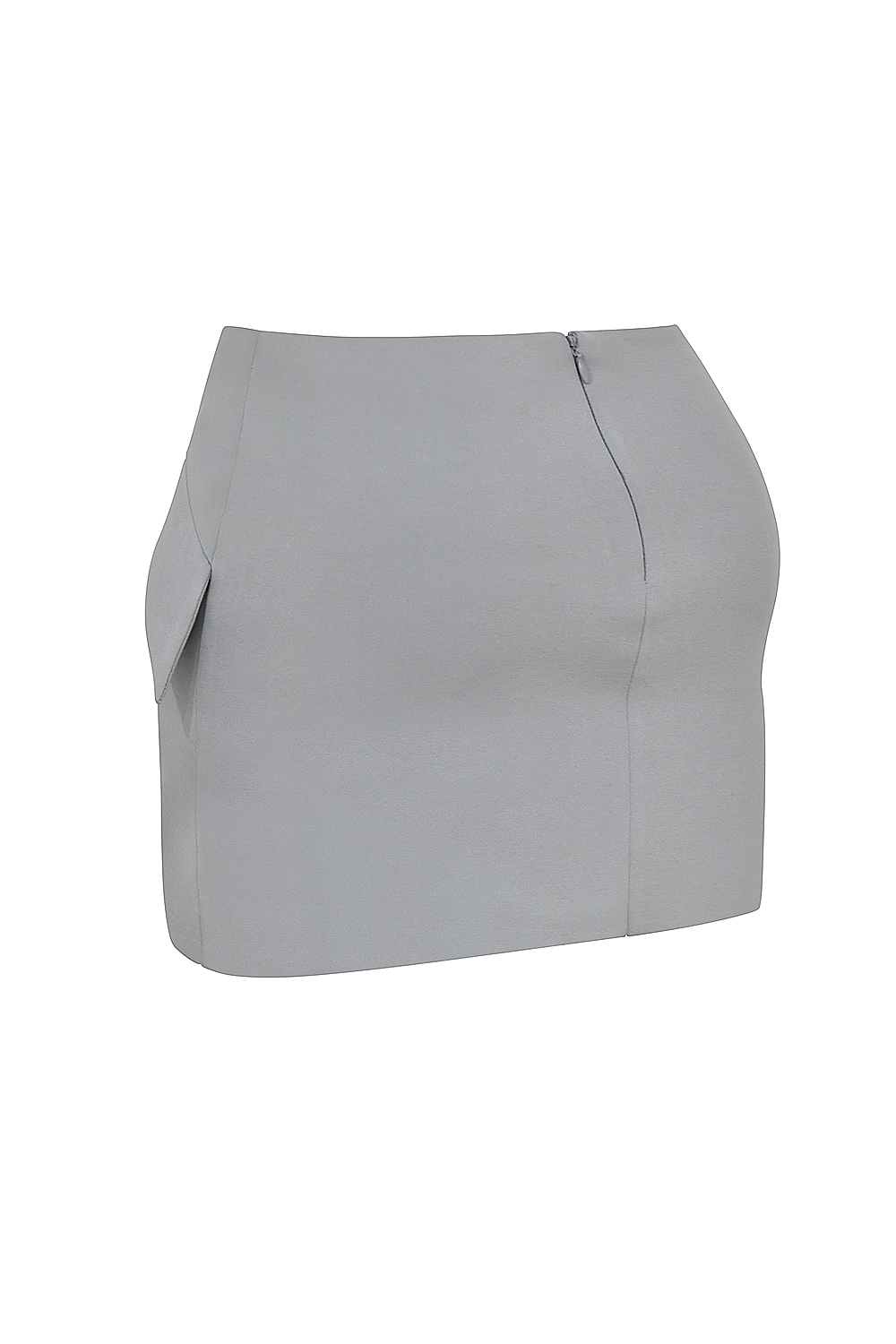 Cici  French Grey A-Line Mini Skirt — image 11