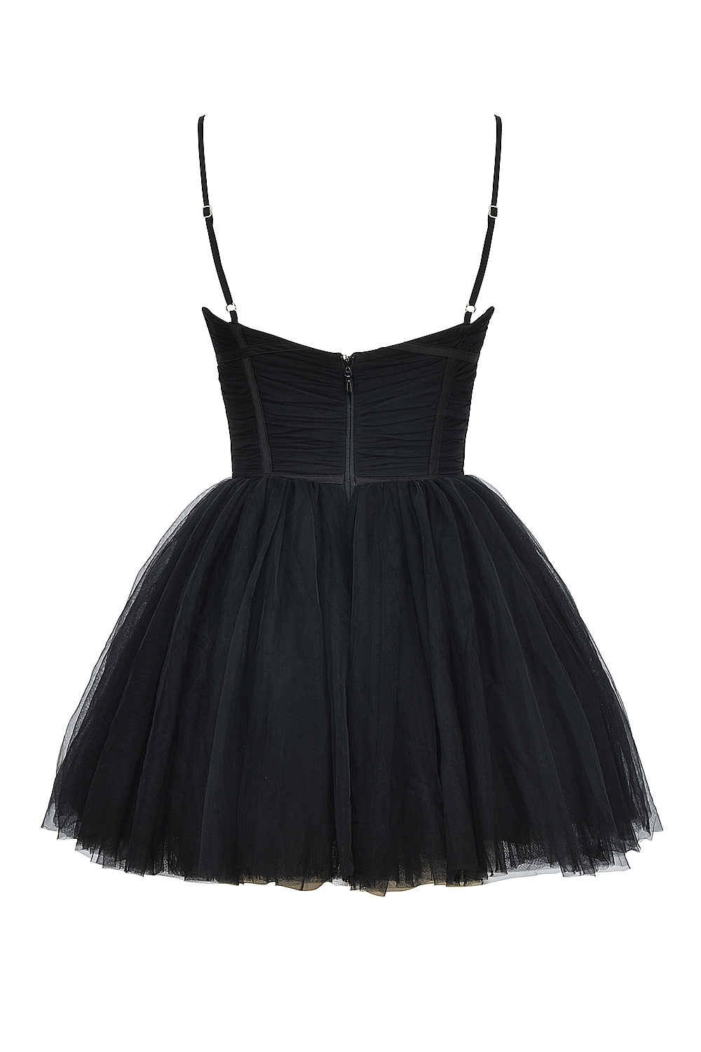Princess  Black Tulle Mini Dress — image 14