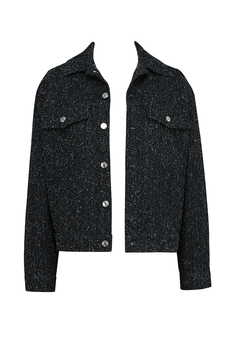 Mistress Rocks Distressed Black Denim Jacket - SALE — image 8