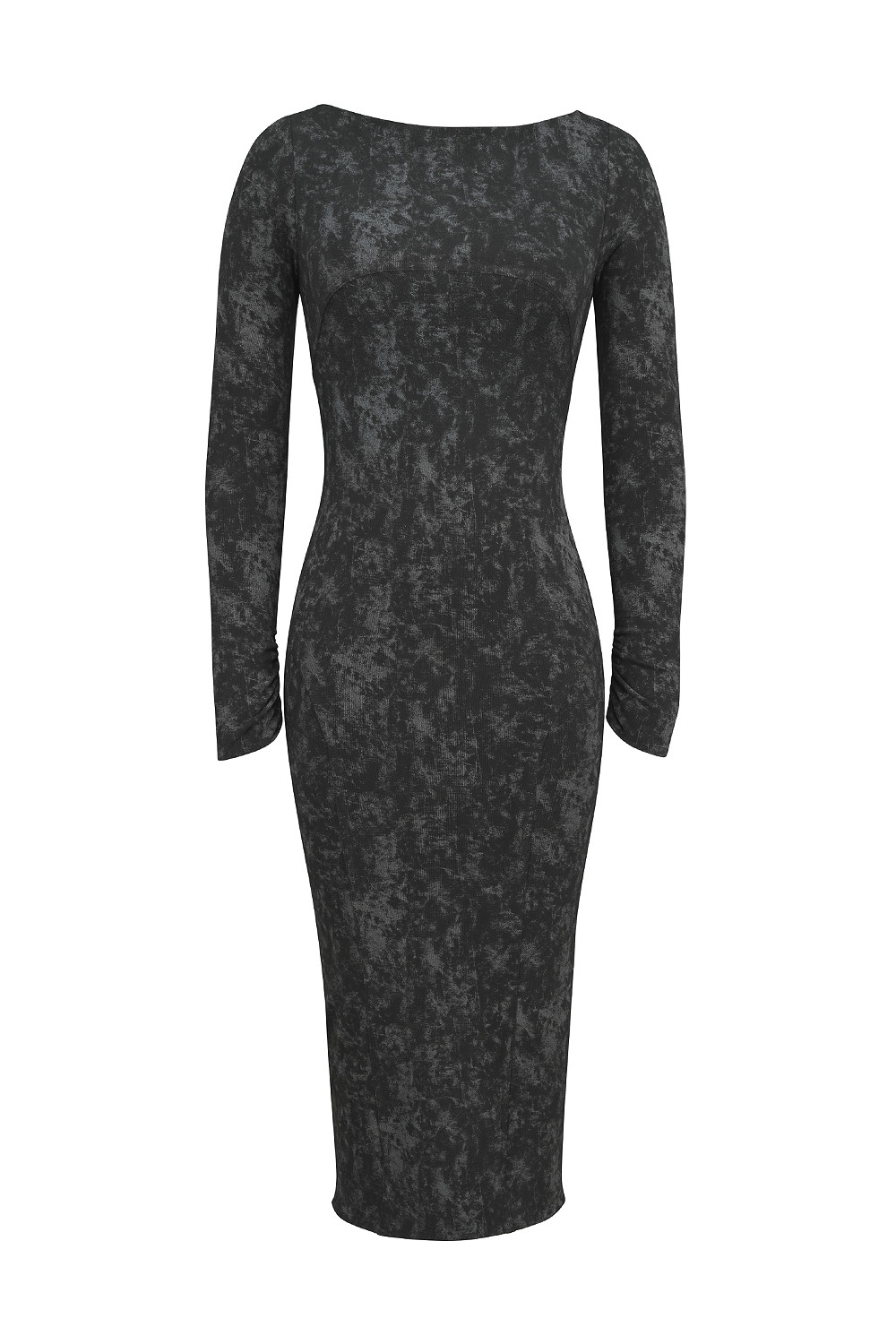 Mistress Rocks Dark Grey Open Back Midi Dress - SALE — image 11