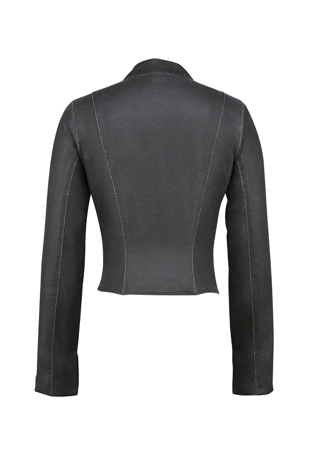 Mistress Rocks Vintage Cocoa Waxed Cotton Fitted Jacket - SALE — image 13