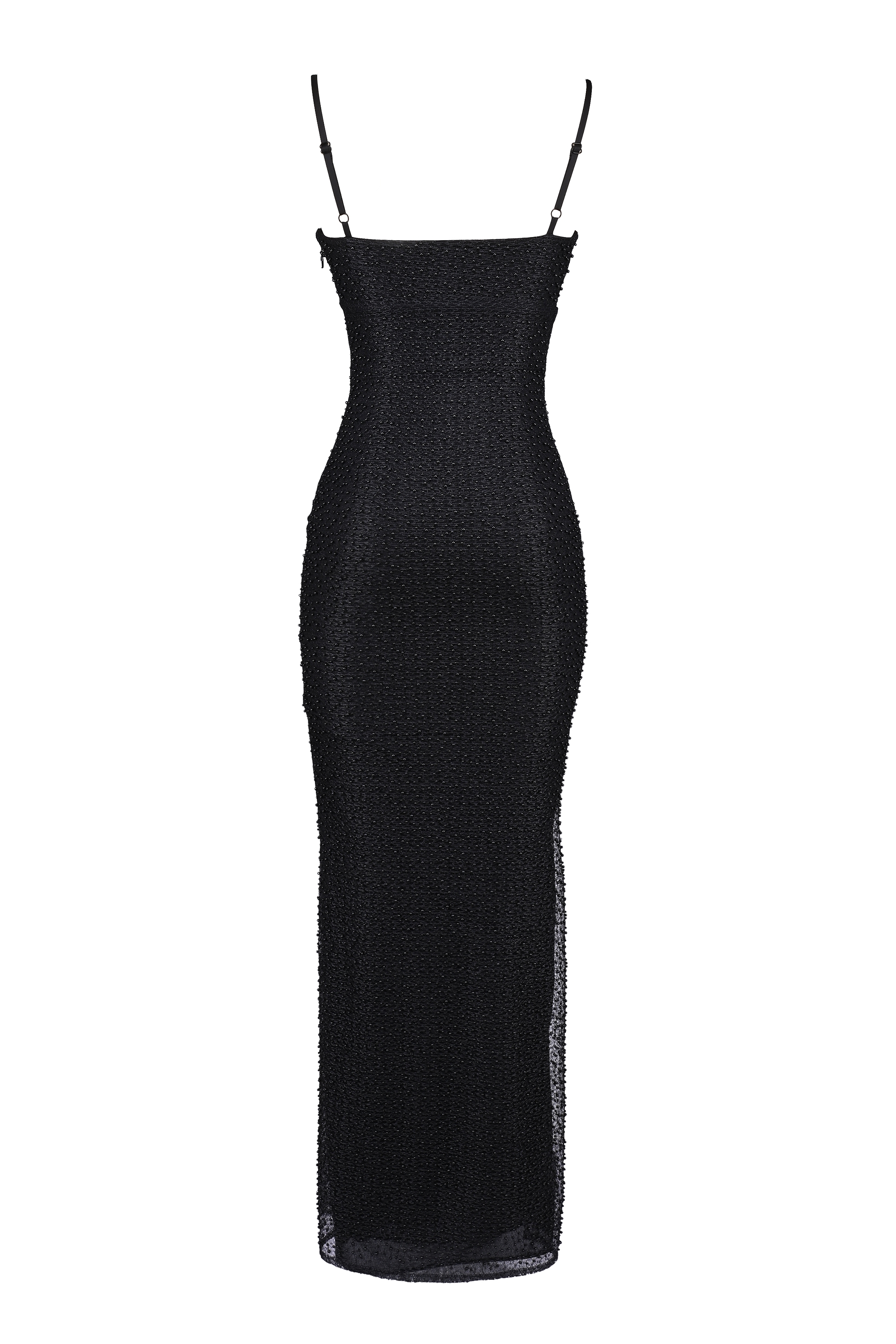 Calla  Black Pearl Embellished Maxi Dress — image 14