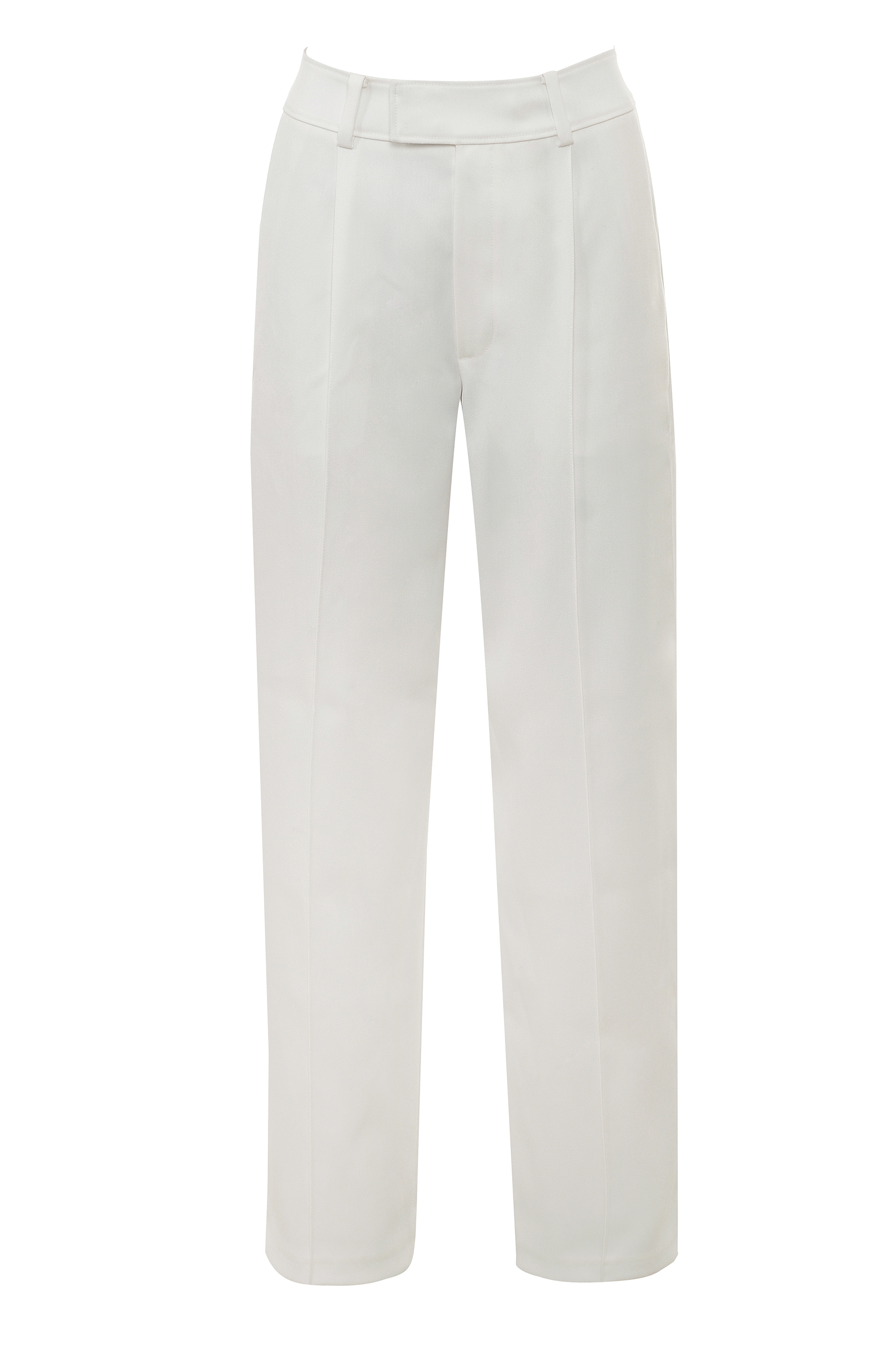 Hayden  White Wide Leg High Waist Tailored Trousers — image 13