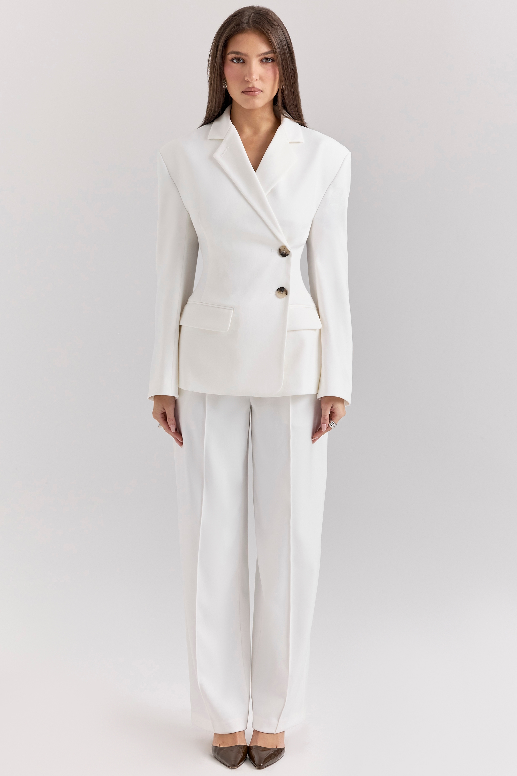 Hudson  White Hourglass Blazer — image 3