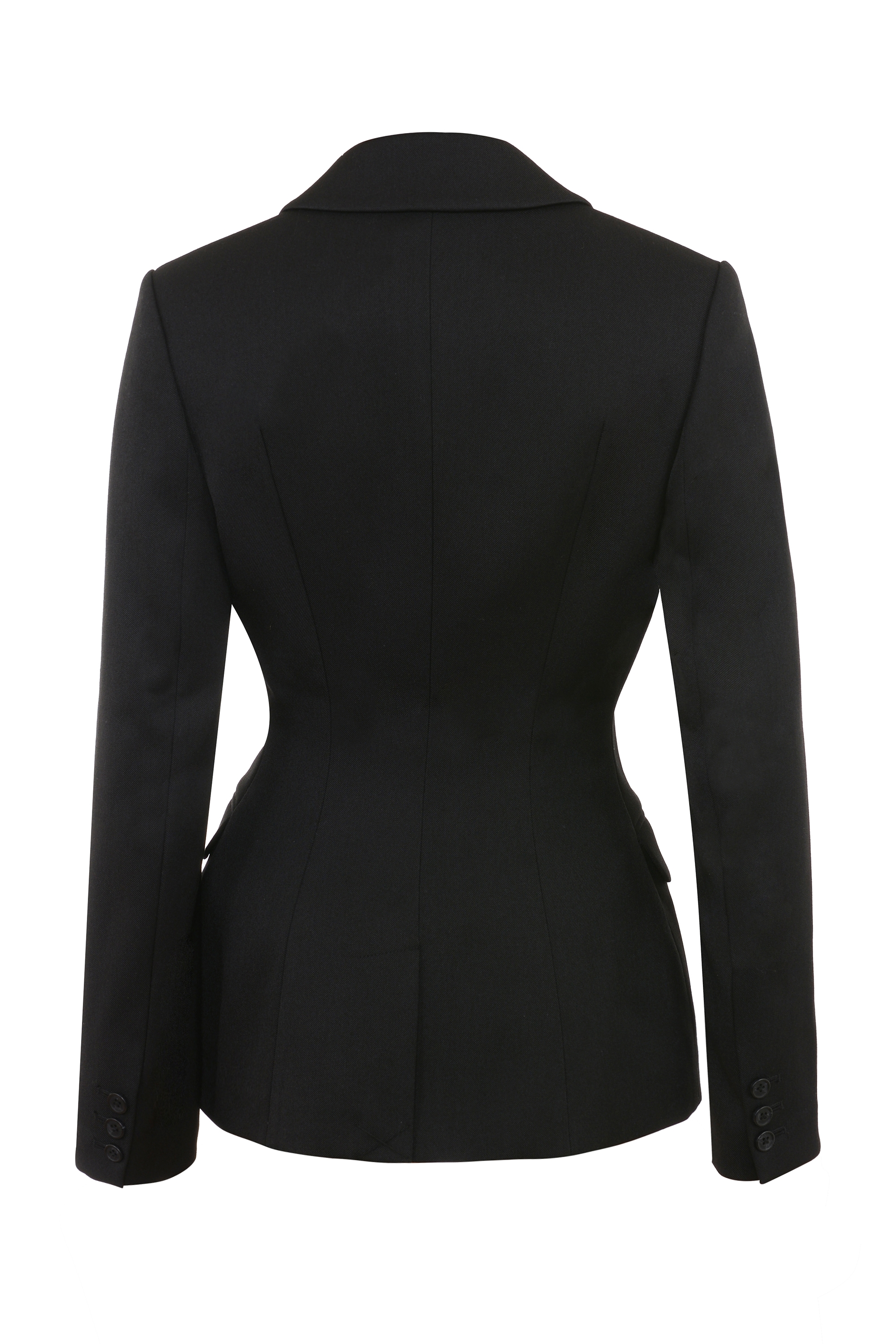 Aviva  Black Tailored Hourglass Jacket — image 12
