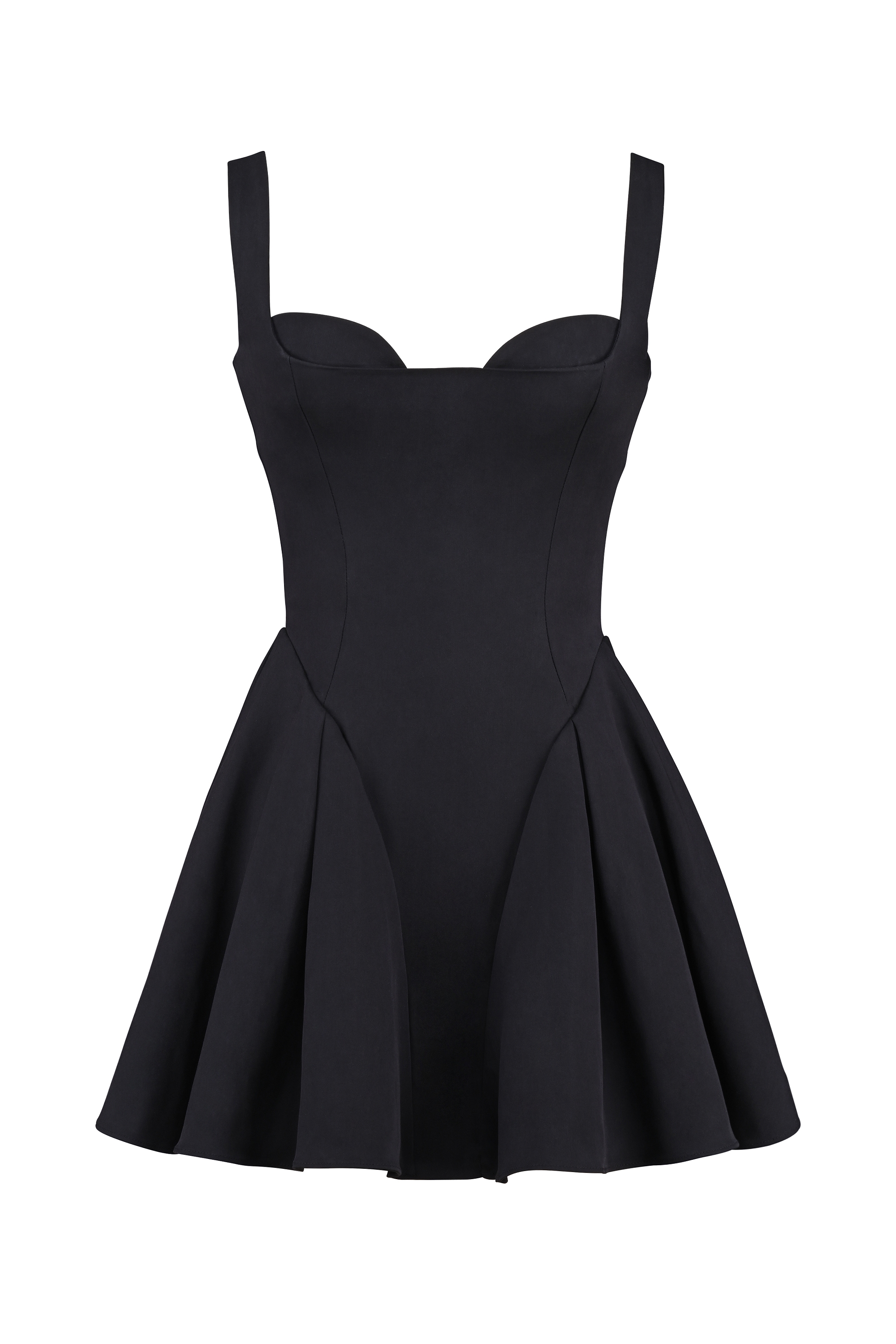 Bunny  Black Twill Mini Dress — image 14
