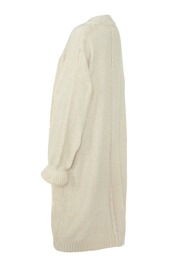 Celine  Off White Chenille Slouchy Cardigan — image 19