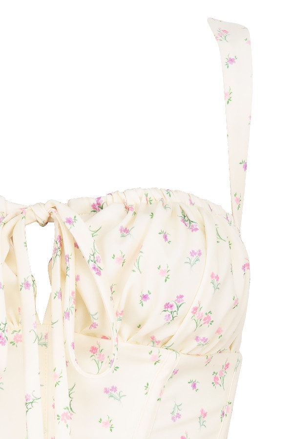 Gene  Lemon Floral Corset — image 15