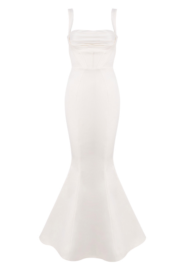 Francoise  Ivory Balconette Corset Bridal Gown - Limited Edition — image 19