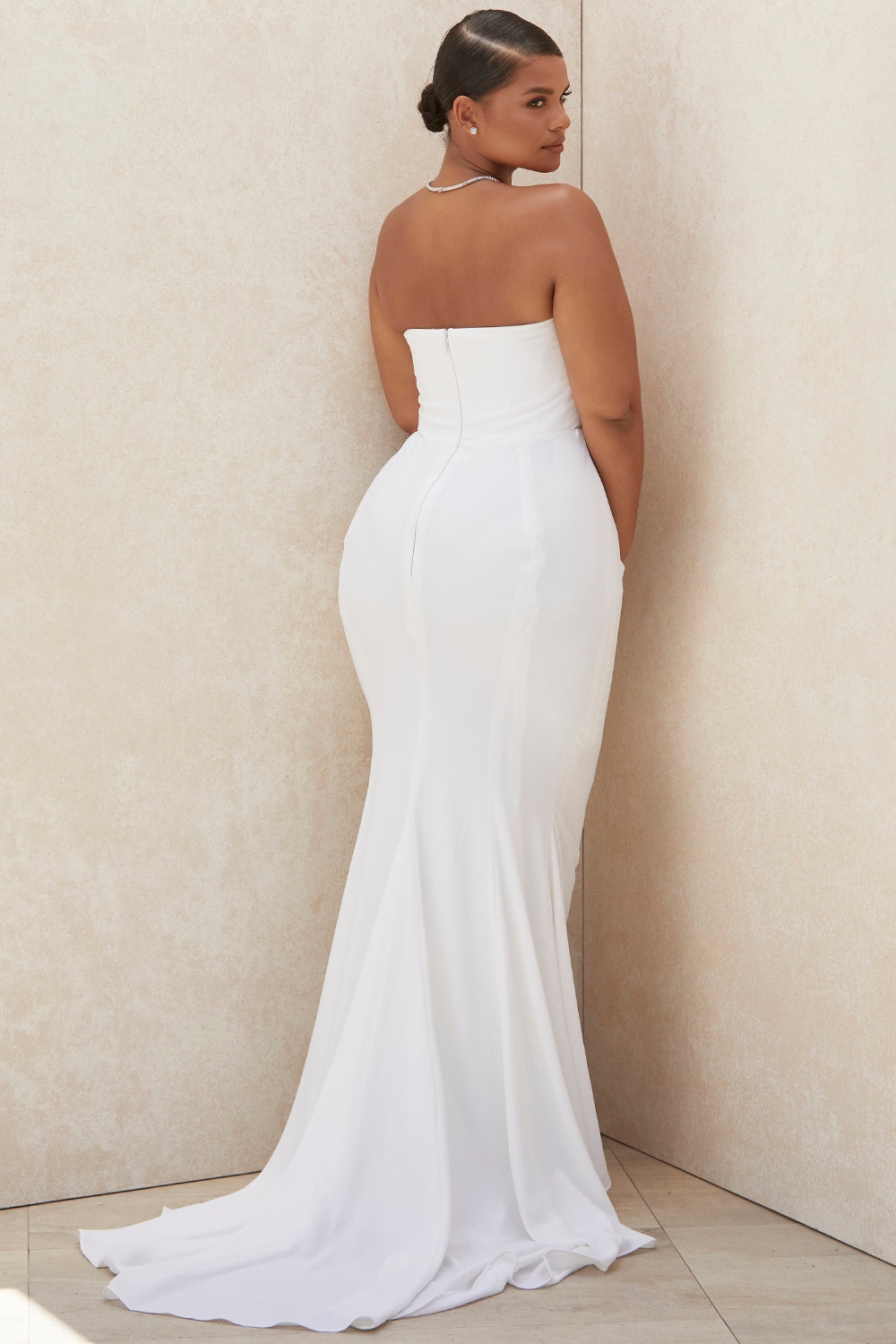 Esmee  Ivory Draped Strapless Bridal Gown - Limited Edition — image 15