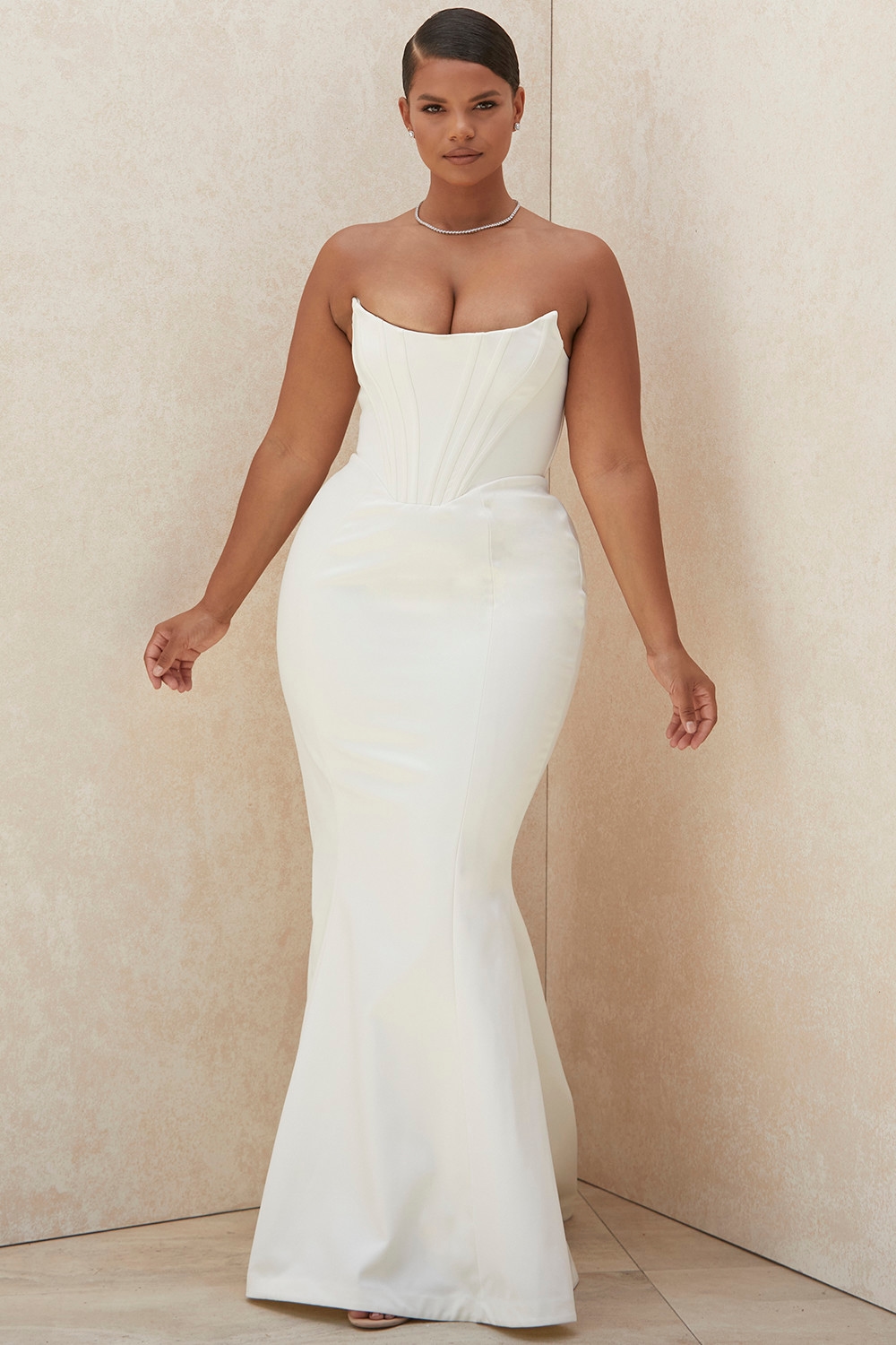 Ines  Ivory Strapless Corset Bridal Gown - Limited Edition — image 11