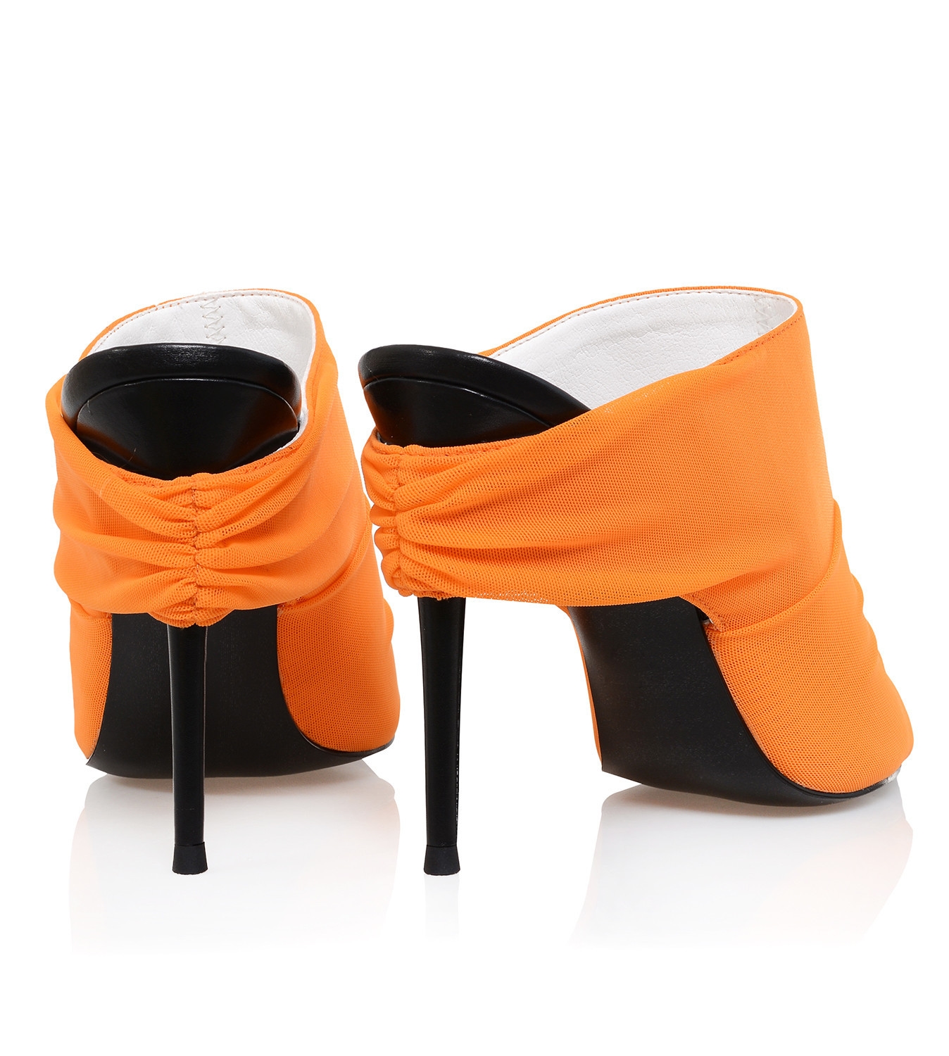 Abyss Mistress Rocks  Orange Power Mesh Mules - SALE — image 9