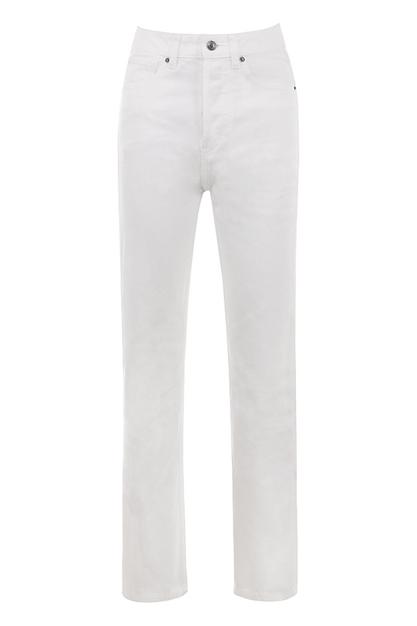 Yara  White Vintage Fit High Waist Jeans — image 11