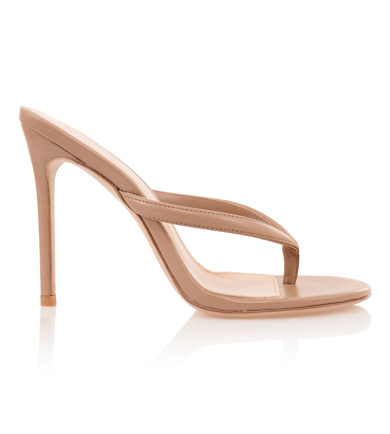Lola  Sunkissed Leather High Heel Thong Sandals — image 5