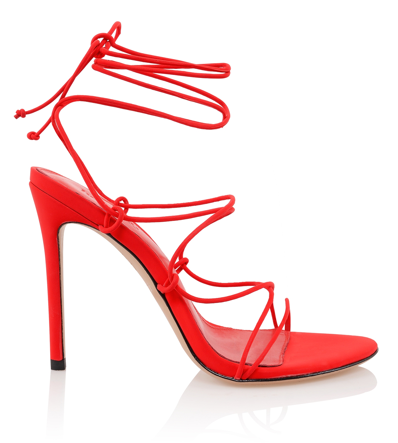 Tao  Scarlet Leather Barely There Sandal — image 4