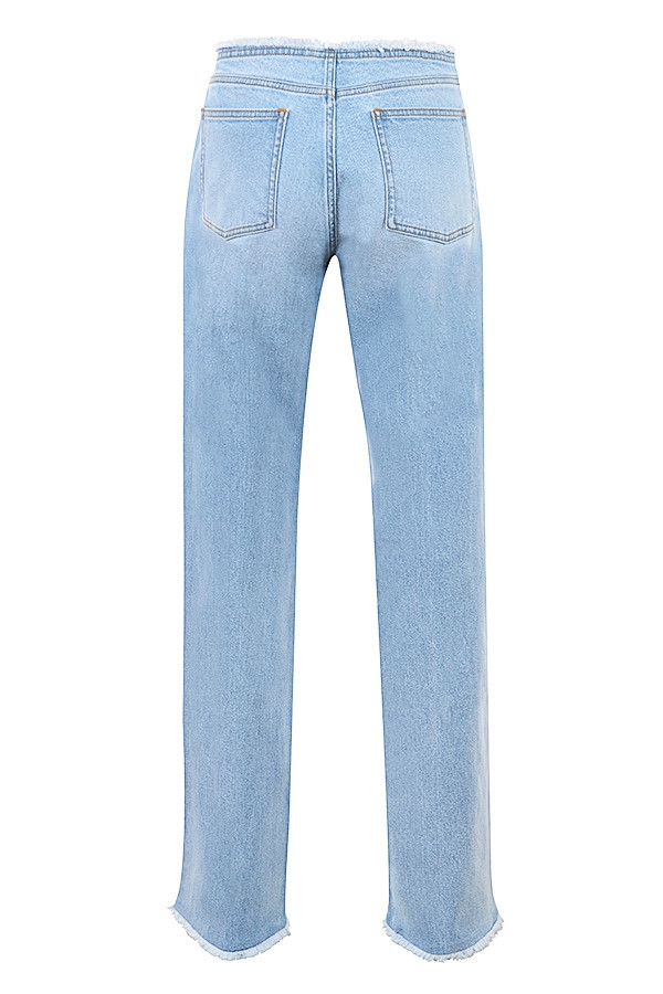 In Awe Mistress Rocks  Stonewash Frayed Jeans - SALE — image 6