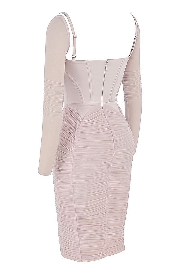 Freyja  Crystal Gathered Corset Dress — image 15