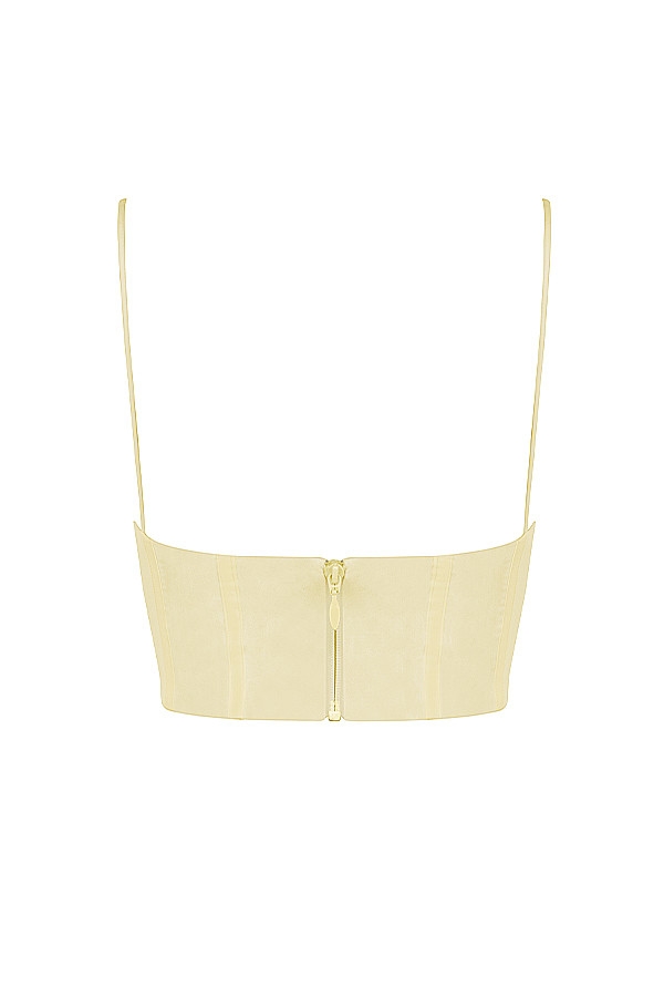 Follie Mistress Rocks  Lemon Cropped Corset - SALE — image 11