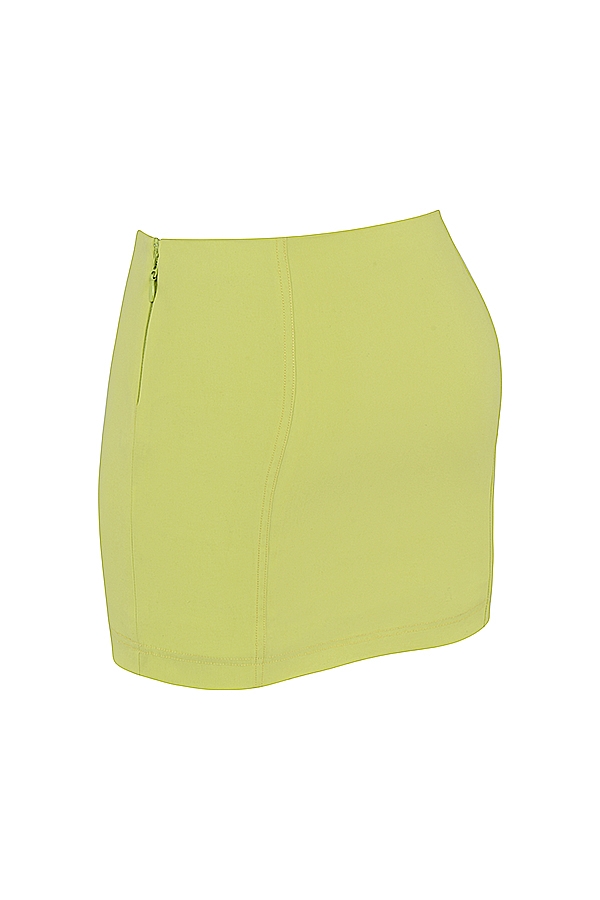 Nisha  Neon Sculpting Mini Skirt — image 13