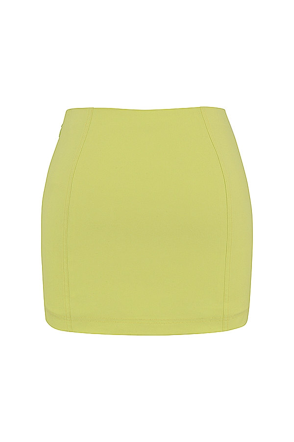 Nisha  Neon Sculpting Mini Skirt — image 14