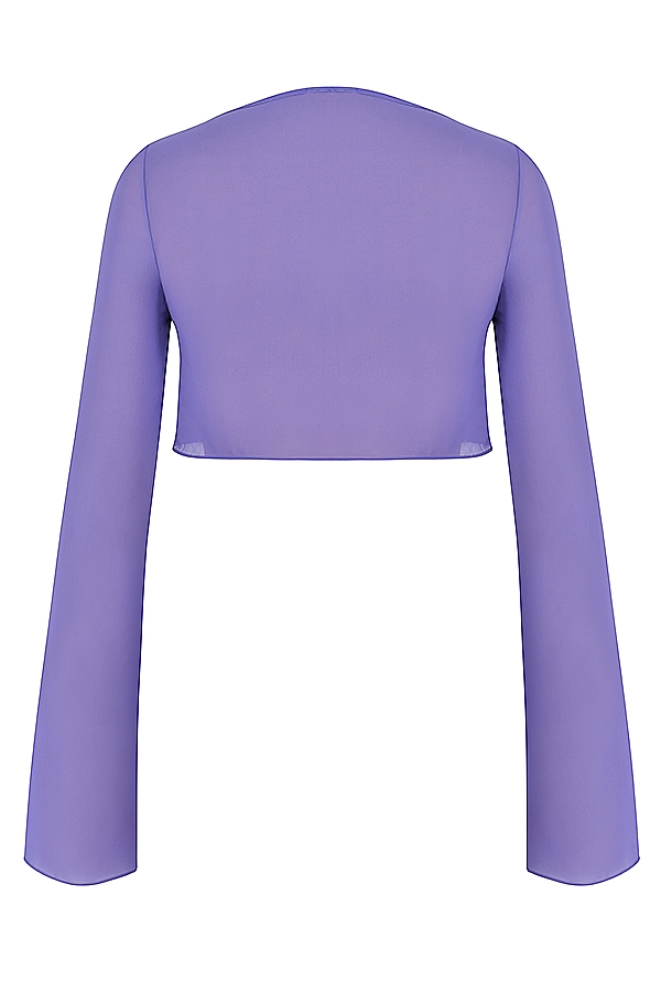 Marseille  Violet Cover Up Top — image 10