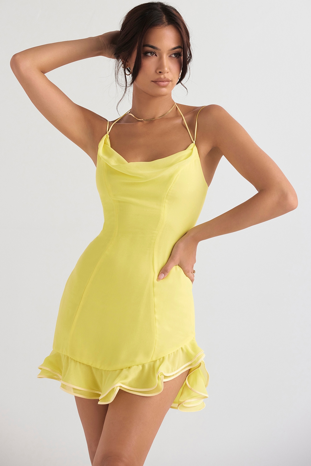 Rossella  Buttercup Ruffle Mini Dress — image 1