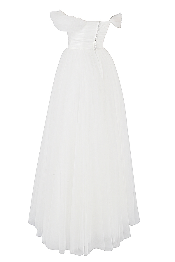 Fairytale  White Tulle Bridal Gown — image 18