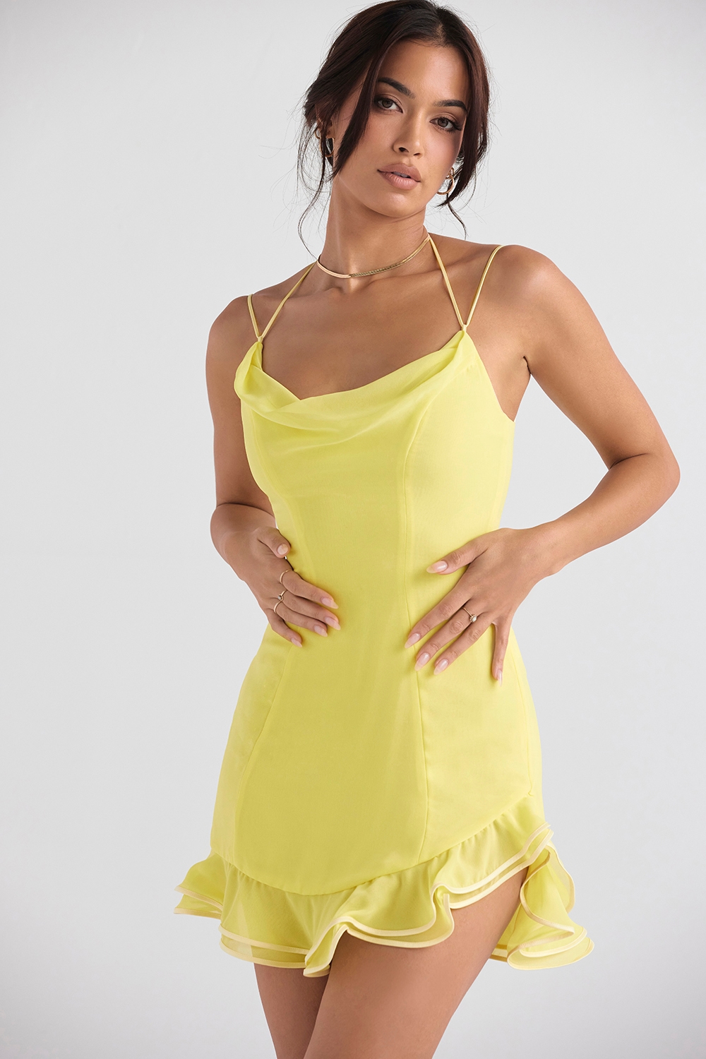 Rossella  Buttercup Ruffle Mini Dress — image 3