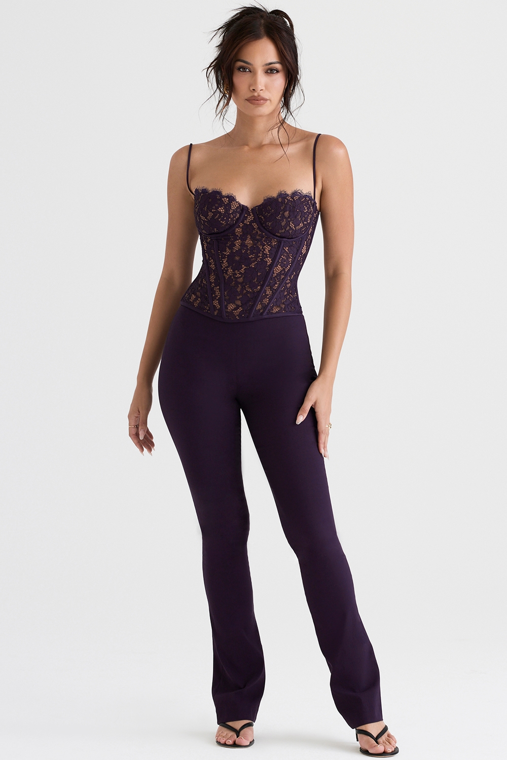 Laurel  Night Shade High Waisted Trousers — image 1