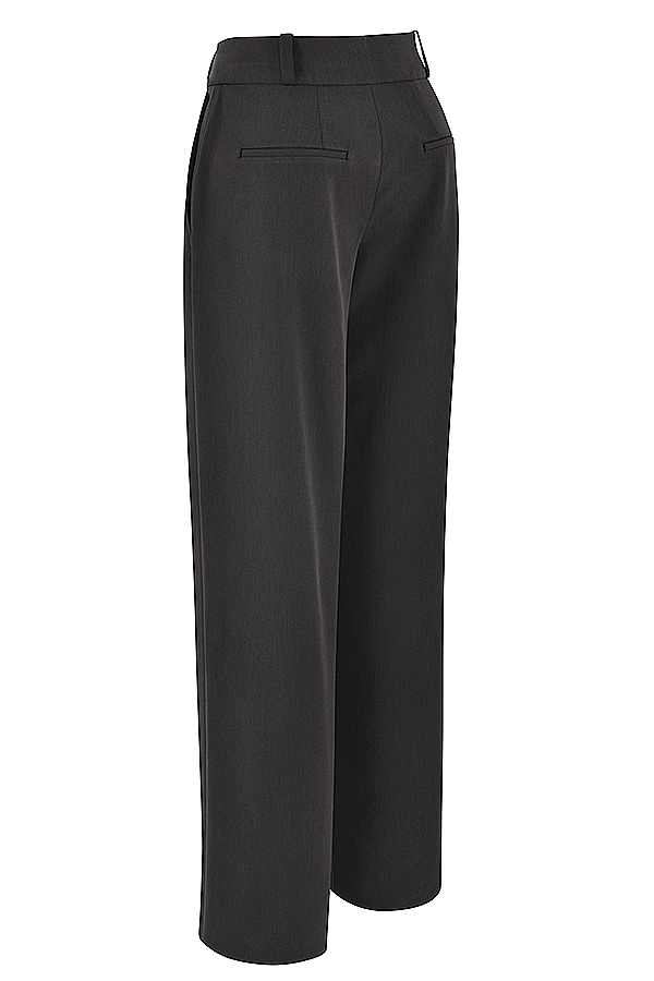 Cameron  Grey Loose Fit Trousers — image 10