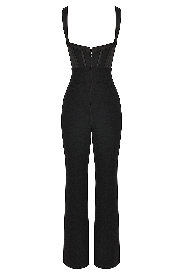 Mylene  Black Corset Jumpsuit — image 15