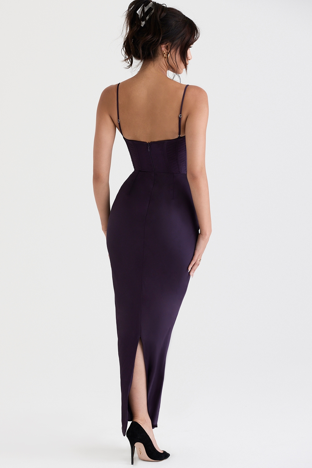 Charmaine  Night Shade Corset Maxi Dress — image 10