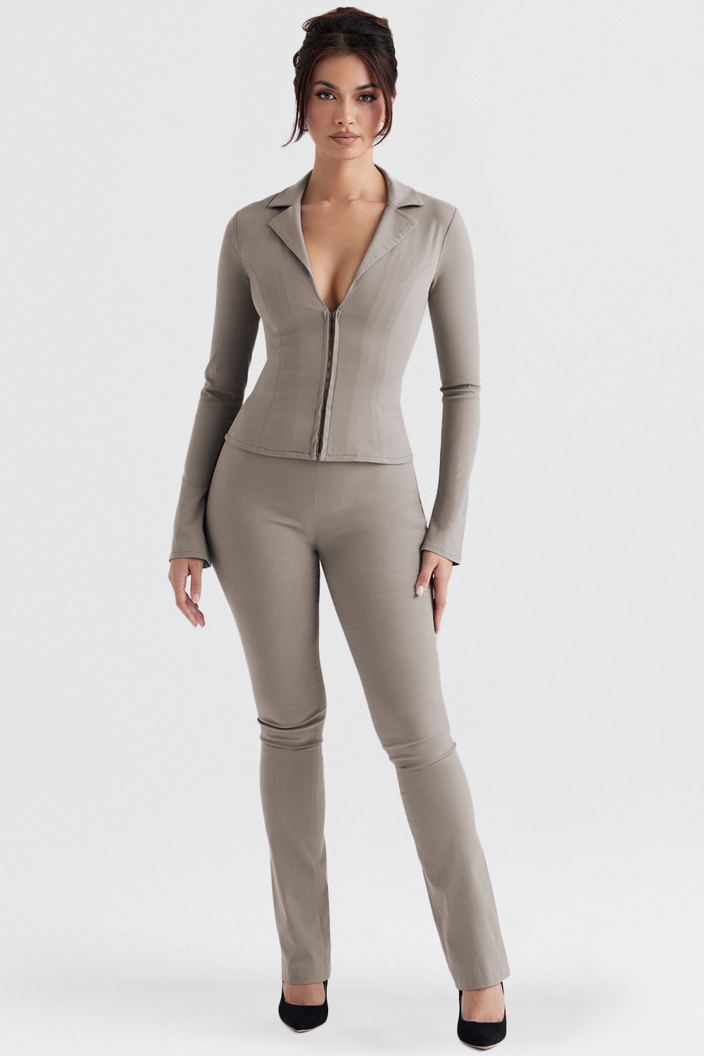 Laurel  Smoke High Waisted Trousers — image 5