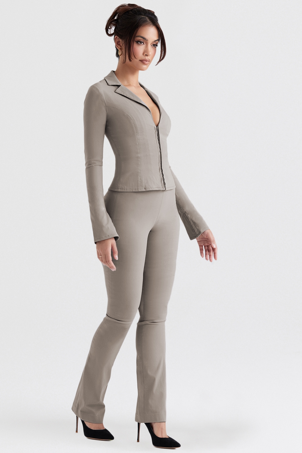 Laurel  Smoke High Waisted Trousers — image 6