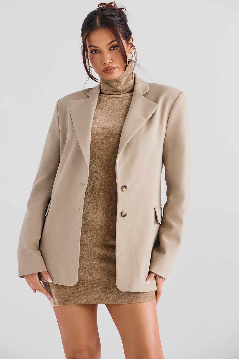 Aline  Mink Oversized Blazer — image 7