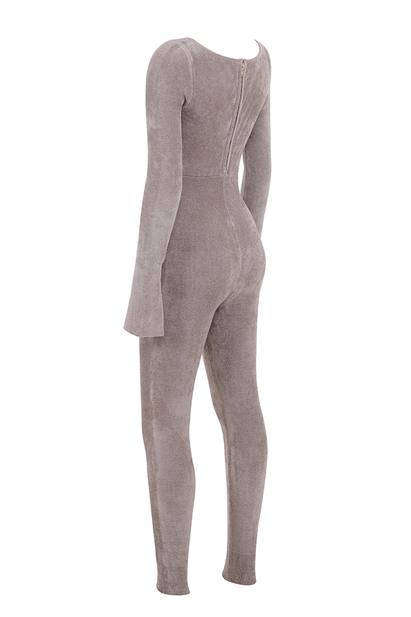 Isis  Mink Heavy Chenille Loungewear Jumpsuit — image 15