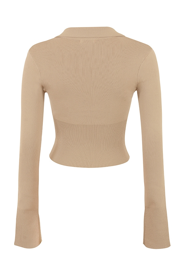 Marianne  Camel Knit Top — image 11