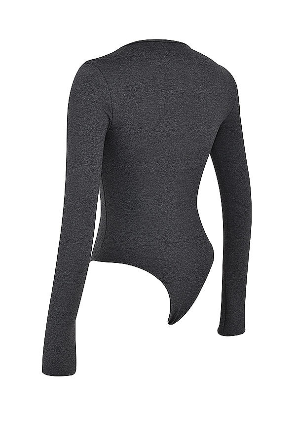 Marianna  Charcoal Loungewear Bodysuit — image 12