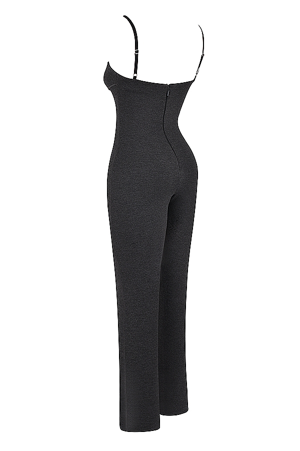 Luisa  Charcoal Loungewear Jumpsuit — image 17