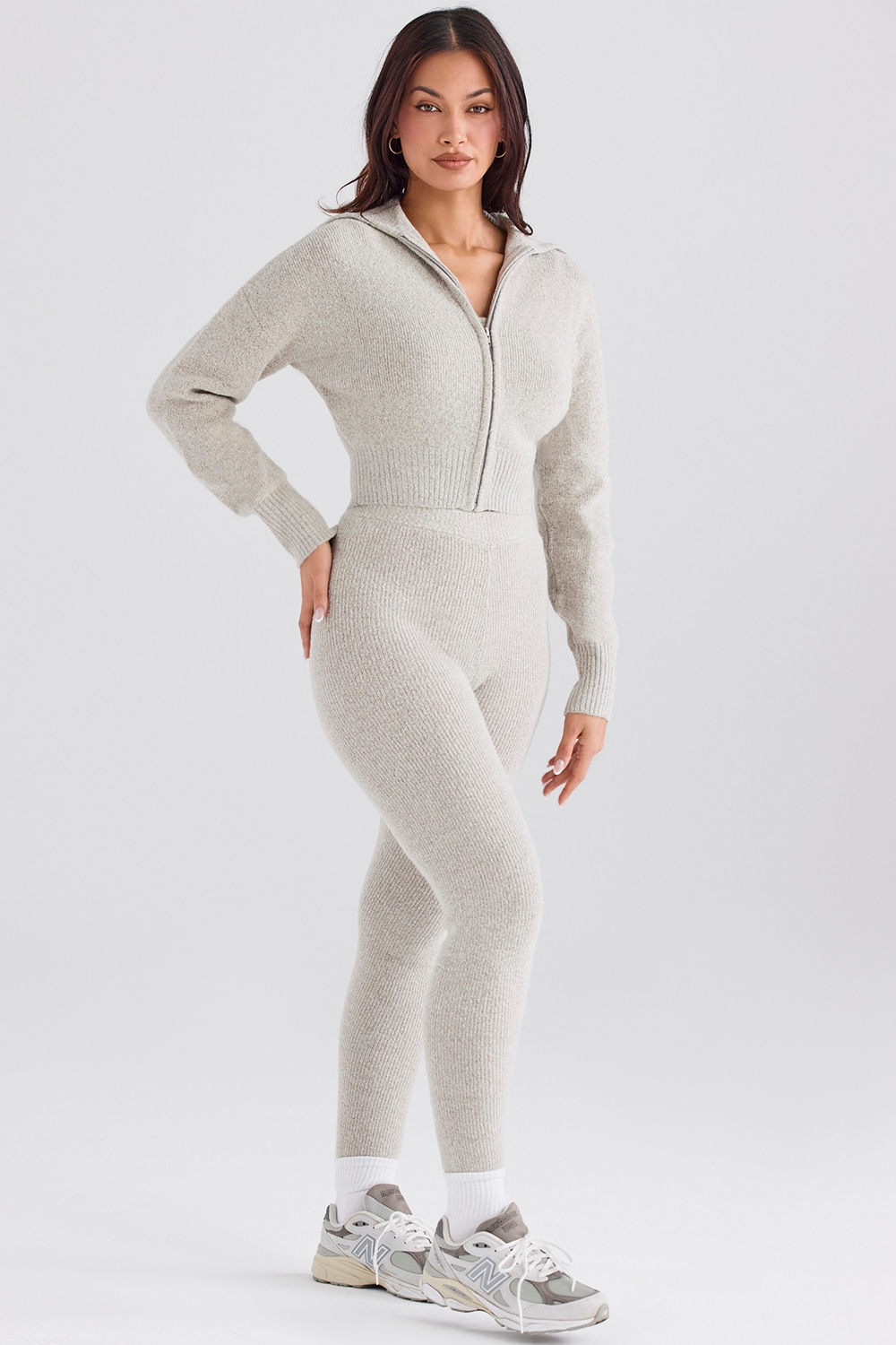 Sydney  Opal Ribbed Knit Leggings — image 5