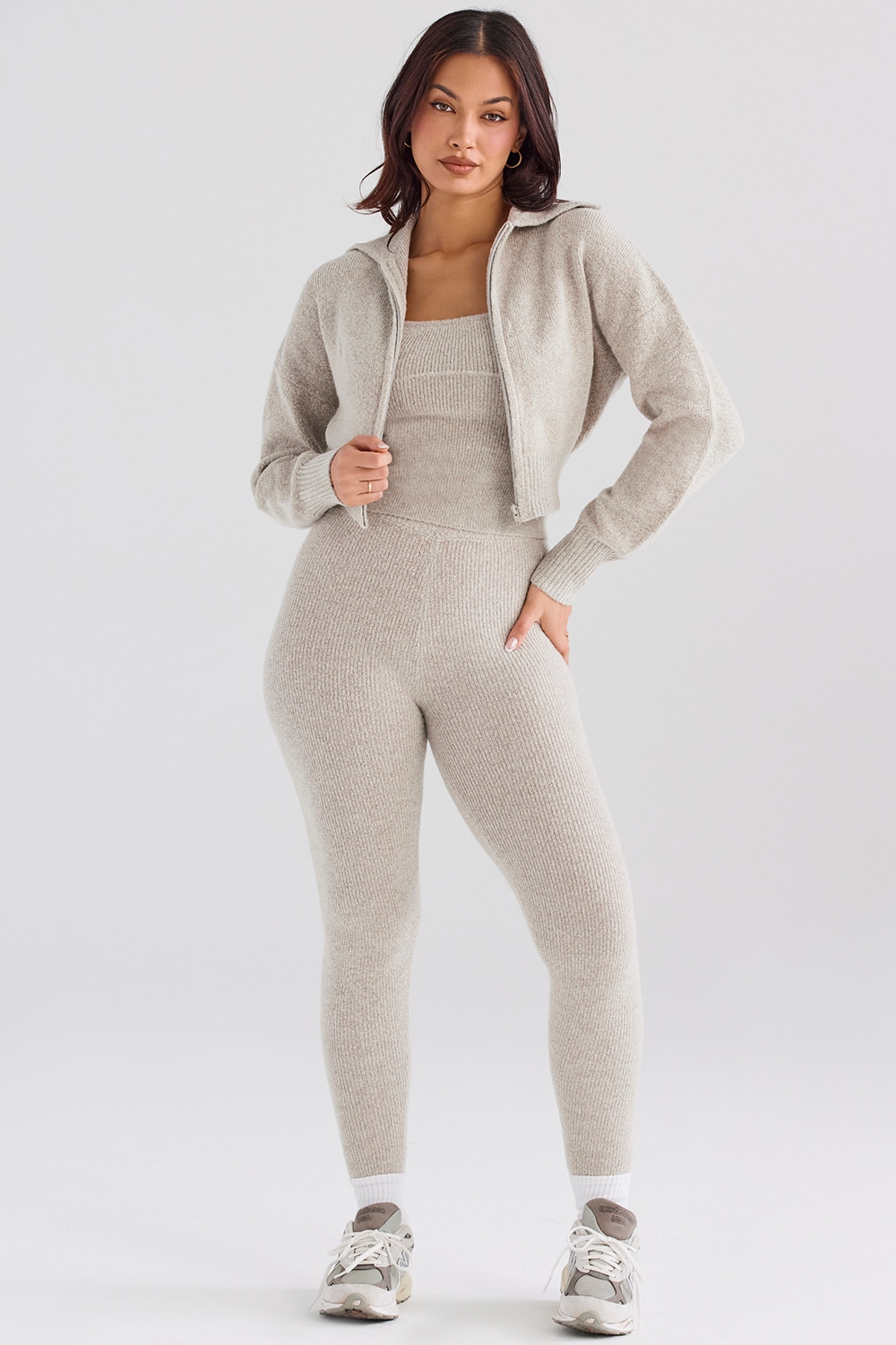 Sydney  Opal Ribbed Knit Leggings — image 6