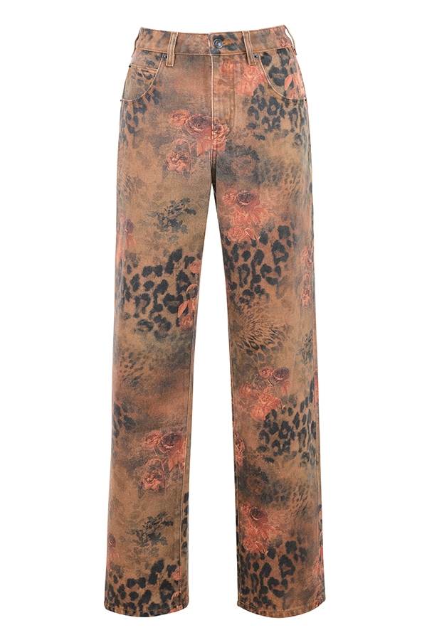 Samia  Floral Printed Jeans — image 10