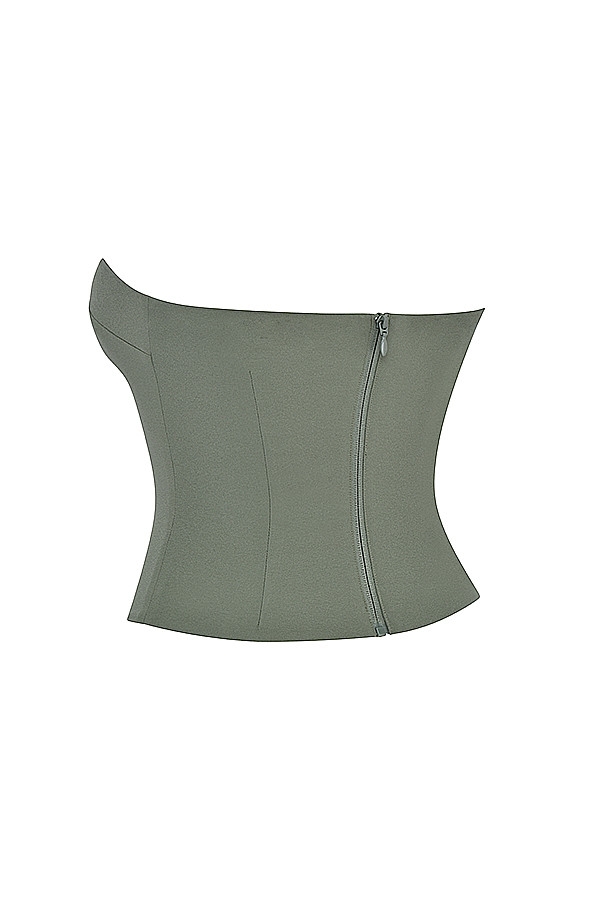 Mistress Rocks Bay Leaf Strapless Top - SALE — image 10