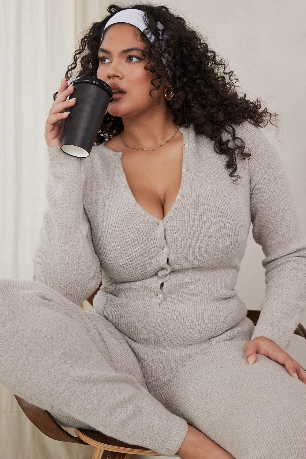 Tiggy  Opal Marl Loungewear Jumpsuit — image 13