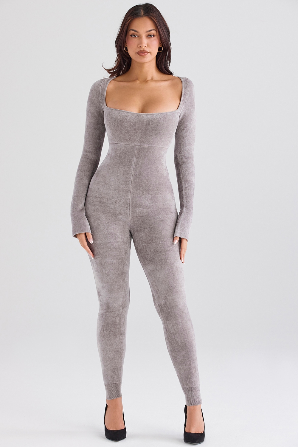Isis  Mink Heavy Chenille Loungewear Jumpsuit — image 3